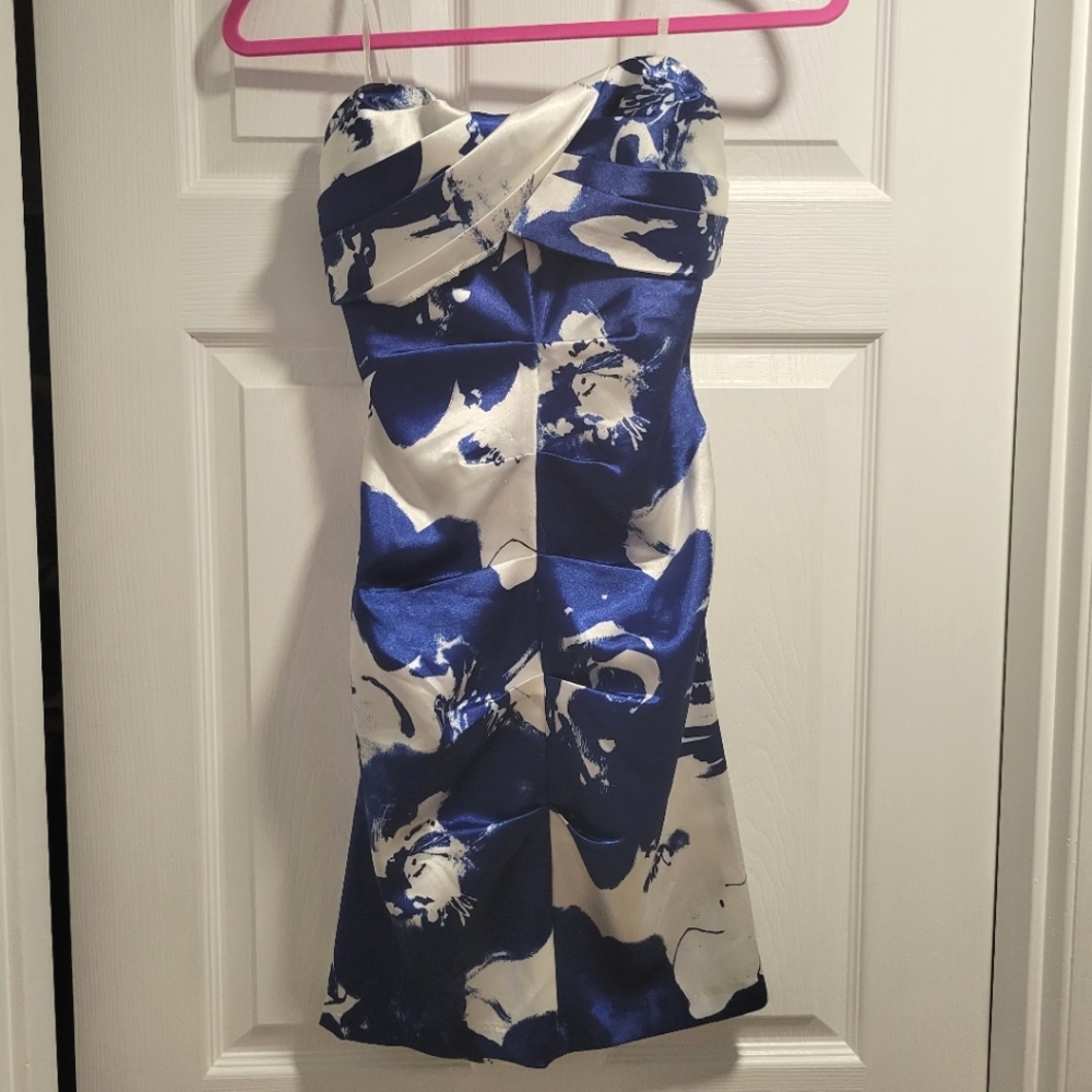 Strapless summer dress